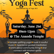 Yoga Fest at Temple